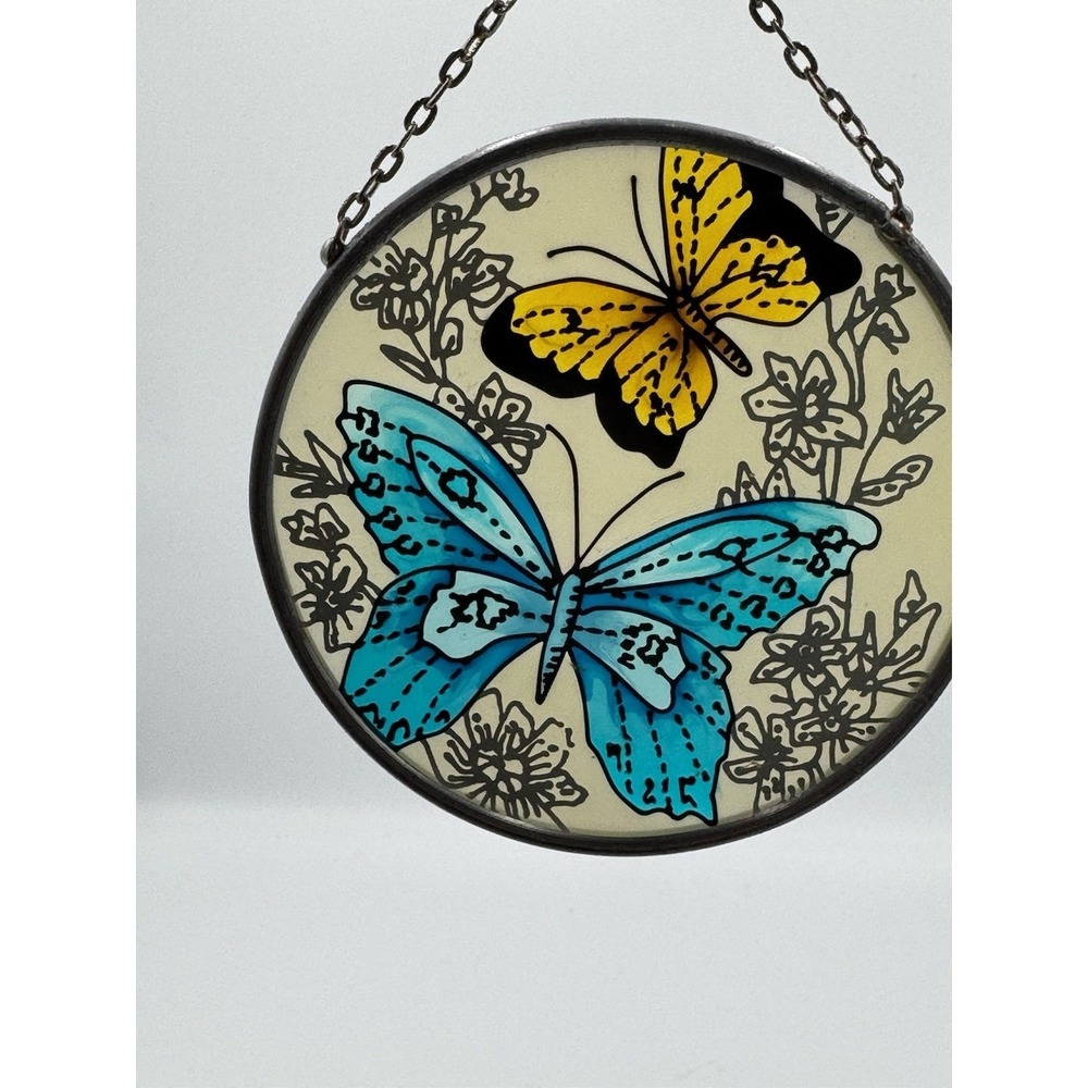 Butterflies Butterfly Window Hanging Vintage‎ Decor Joan Baker Designs